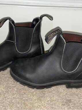 Blundstone Black Chelsea Boots, Genuine Leather Original Womens, great condition